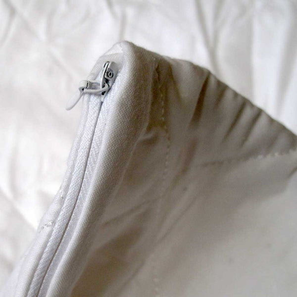 Artex Pair of Cotton Quilted Standard Pillow Protectors 48 x 74cm