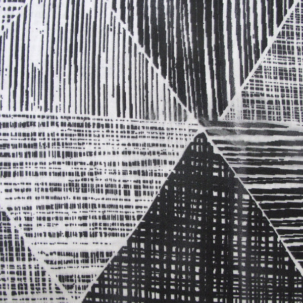 Avery Geometric Lines Microfibre Quilt Doona Duvet Cover Set Queen