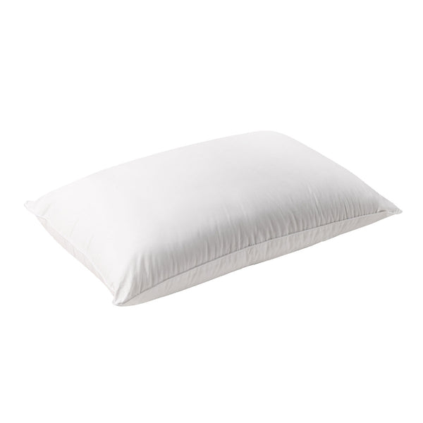 Bianca Natural Sleep White Bamboo Blend Medium Profile Pillow 49 x 72cm