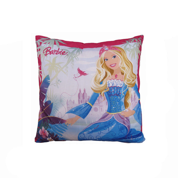Disney Barbie Island Princess Filled Cushion Square 40cm