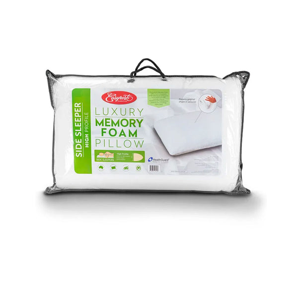 Easyrest Side Sleeper High Profile Luxury Memory Foam Pillow 65 x 40cm