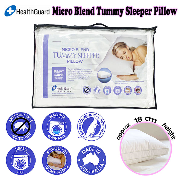 Easyrest Polyester Micro Blend Tummy Front Sleeper Pillow 66 x 41cm