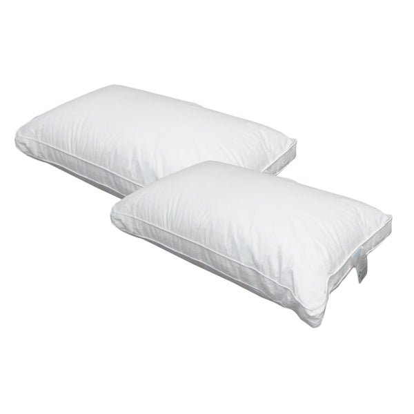 Twin Pack Easyrest Microfibre Standard 5cm Gusset Pillows 41 x 66cm