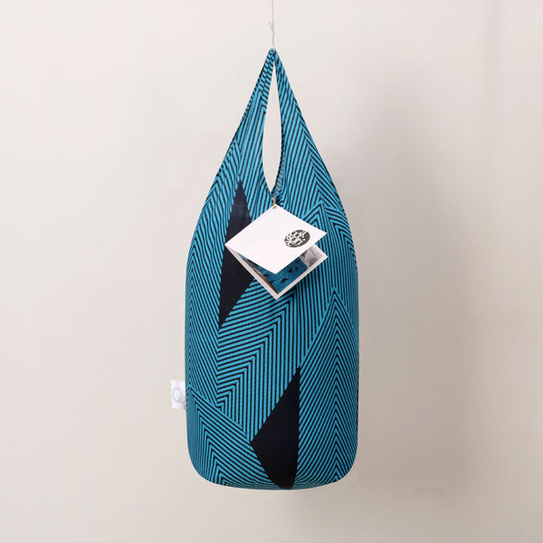 Accessorize Aster Geometric Blue Comforter Bedspread Coverlet King