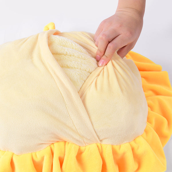 Happy Kids 2-in-1 Lion Shaped Cushion Throw Blanket