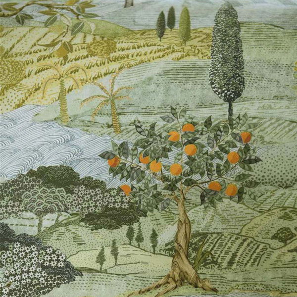 PIP Studio Toscana Tuscan Italy Green Cotton Quilt Doona Duvet Cover Set King