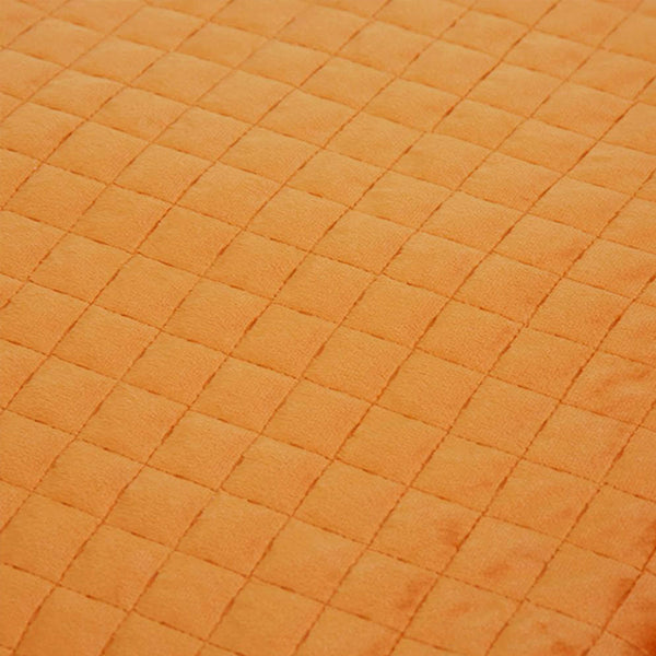 J Elliot Home Adela Velvet Quilted Bedspread Coverlet Quilt Mustard Queen King