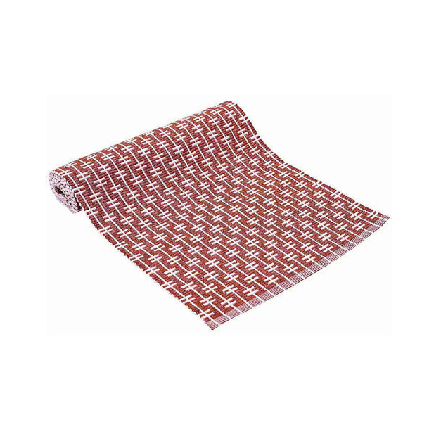 Ladelle Eden Ribbed Cotton Table Runner 150 x 33cm Terracotta