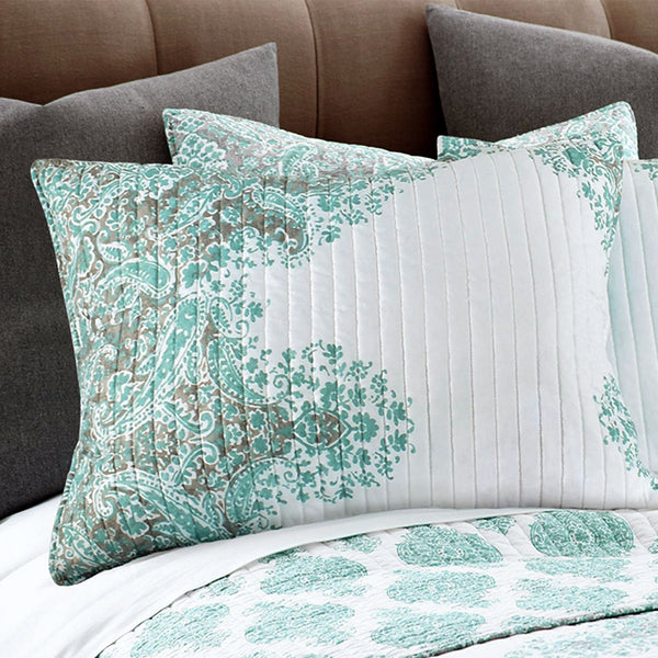 Jenny Mclean Avalon 3 Pce Bedspread Coverlet Comforter Quilt Set King