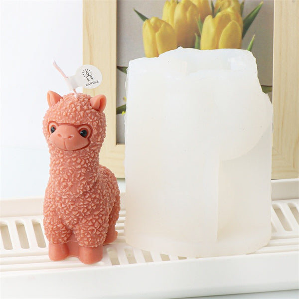 Alpaca Llama Silicone Mold Mould For Candle Epoxy Resin Soap Making