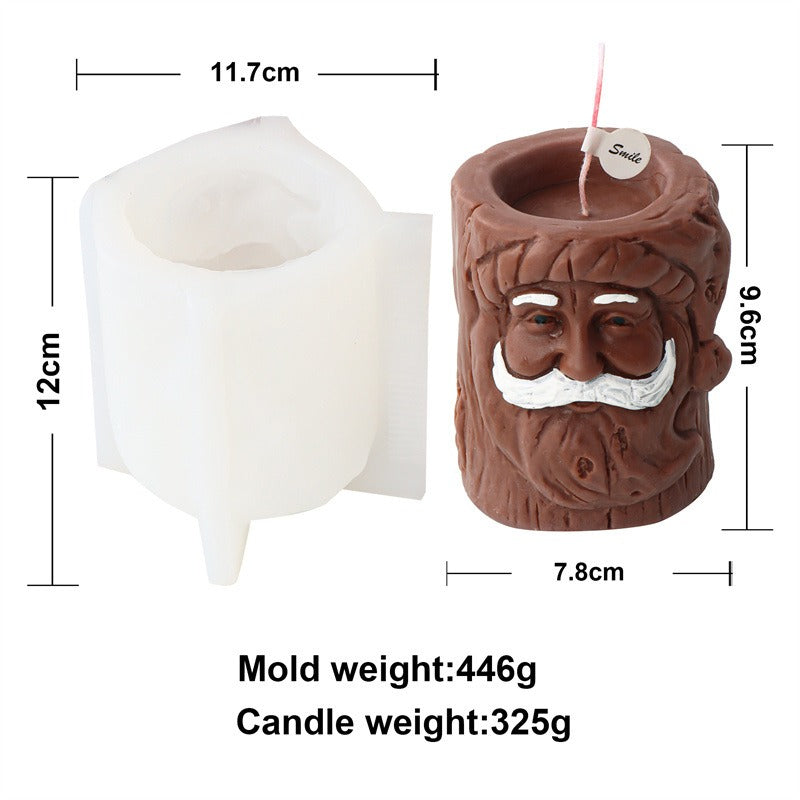 Santa Gingerbread Man Snowman Deer Head Mold Mould Candle Epoxy Resin Soap Making