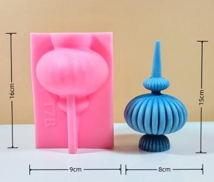Irregular Texture Column Silicone Mold Mould Candle Epoxy Resin Soap