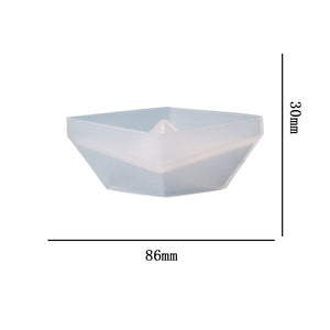 Origami Paper Boat Silicone Mold For Candle Epoxy Resin Soap Making