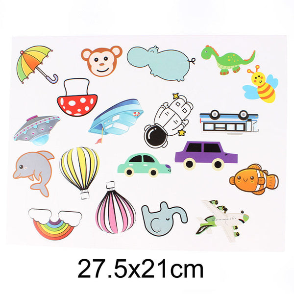 Cupcake Cake Toppers Decoration Birthday Boy Girl Bear Frog Lion Unicorn Animals