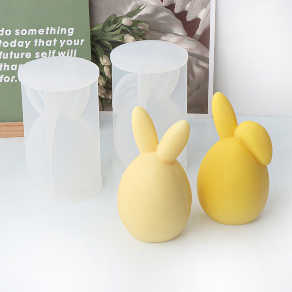 Easter Egg Bunny Silicone Mold Mould Candle Epoxy Resin Soap