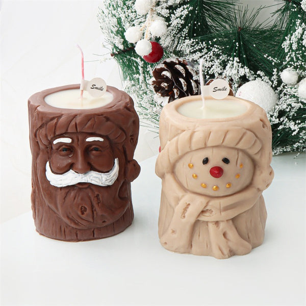 Santa Gingerbread Man Snowman Deer Head Mold Mould Candle Epoxy Resin Soap Making