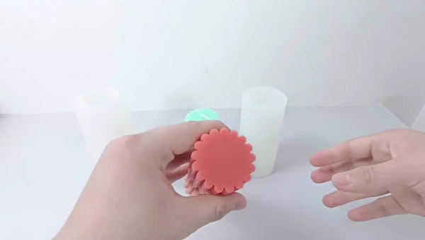 Round Spiral Striped Column Pillar Silicone Mold Mould Candle Epoxy Resin Soap