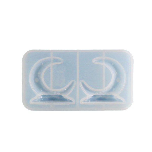 Crescent Moon Cloud Silicone Mold For Candle Epoxy Resin Soap Making