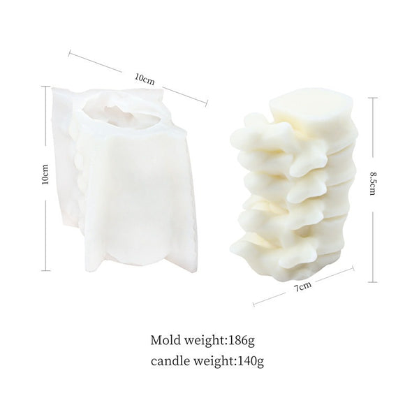 Spine Vertebrae Silicone Mold Mould Candle Epoxy Resin Soap 10cm 19cm