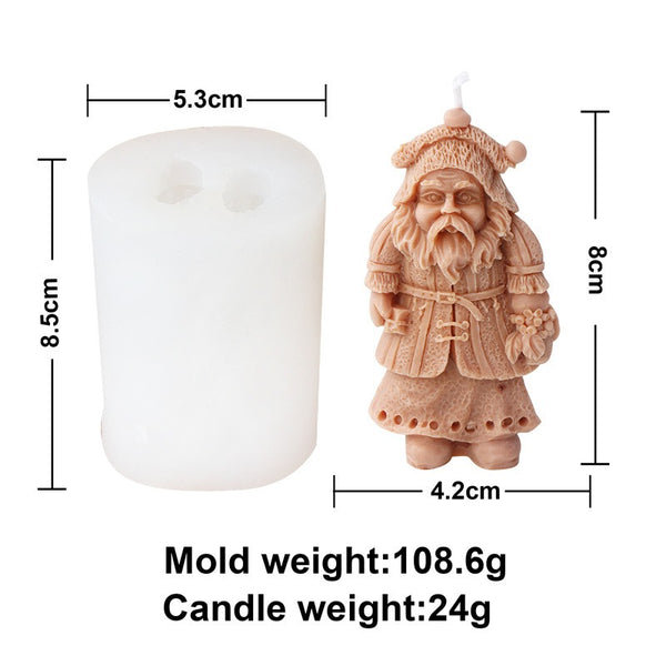 Dwarf Dwarves Silicone Mold Mould Candle Epoxy Resin Soap