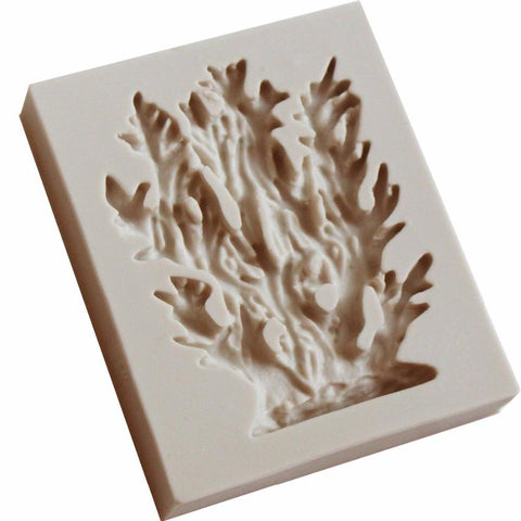 3D Seaweed Shape Silicone Mold For Fondant Icing Sugarcraft Cake Decoration