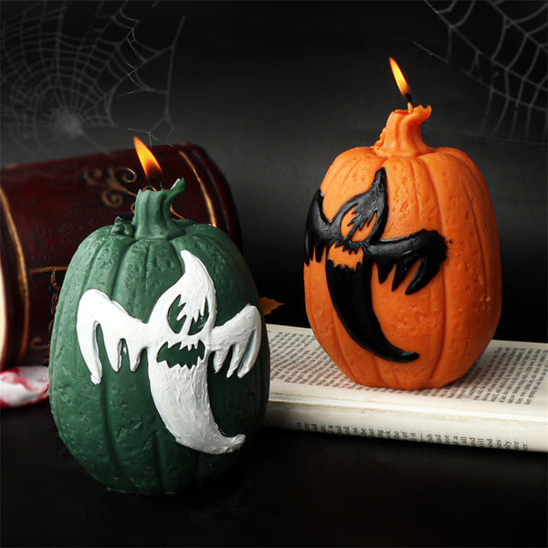 Halloween Ghost Pumpkin Mold Mould For Candle Epoxy Resin Soap Making