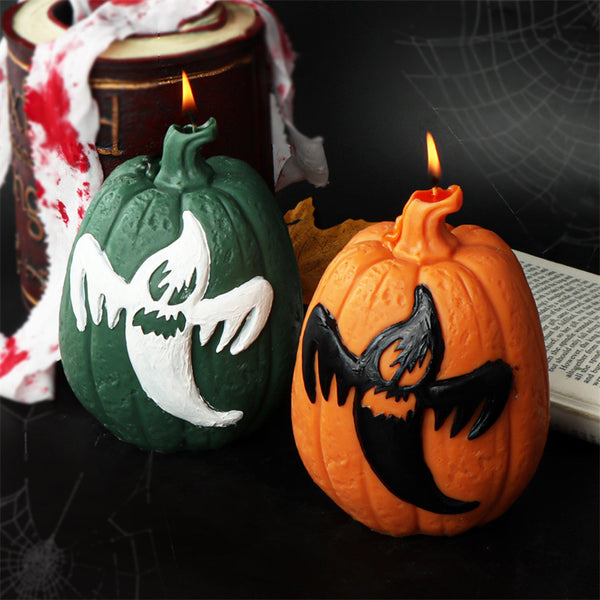 Halloween Ghost Pumpkin Mold Mould For Candle Epoxy Resin Soap Making