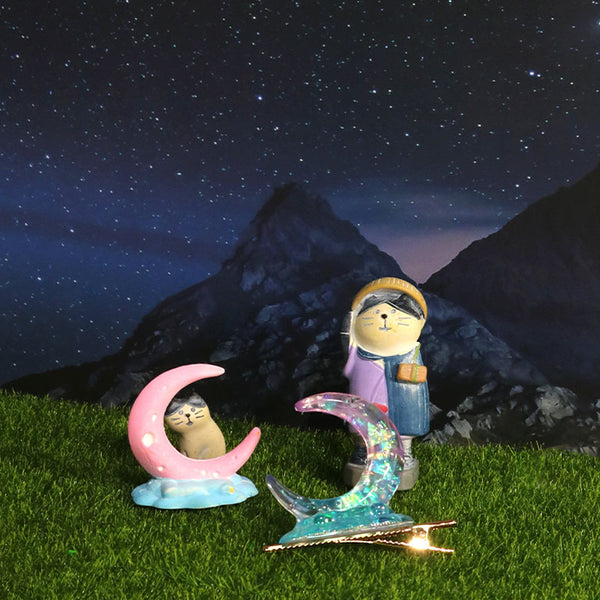 Crescent Moon Cloud Silicone Mold For Candle Epoxy Resin Soap Making