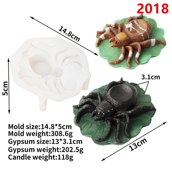 Spider Silicone Mold Mould For Candle Epoxy Resin Soap Making