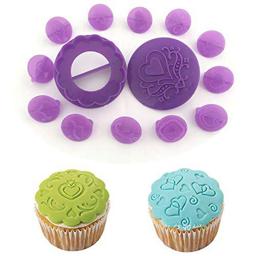 122 Pce Piping Icing Nozzles Tips Bags Turntable Scrapers Fondant Molds Cake Cupcake