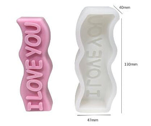 Miss Love Like You Dear Baby Silicone Mold Mould Candle Epoxy Resin Soap
