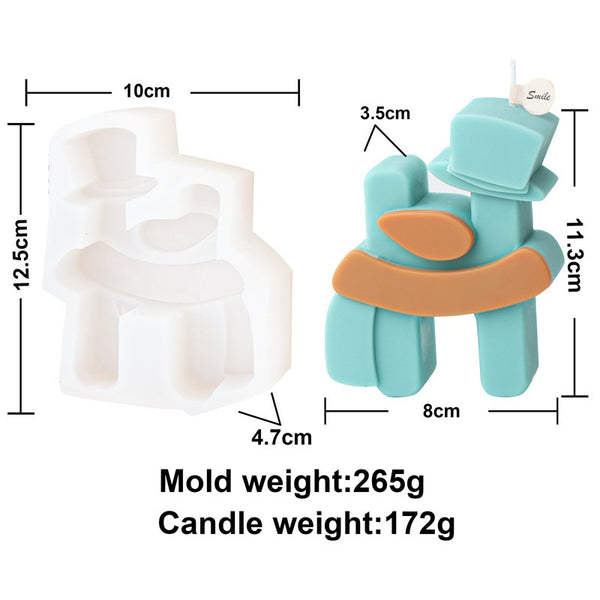 Christmas Alphabet 26 English Capital Letters Silicone Mold Mould Candle Epoxy Resin Soap