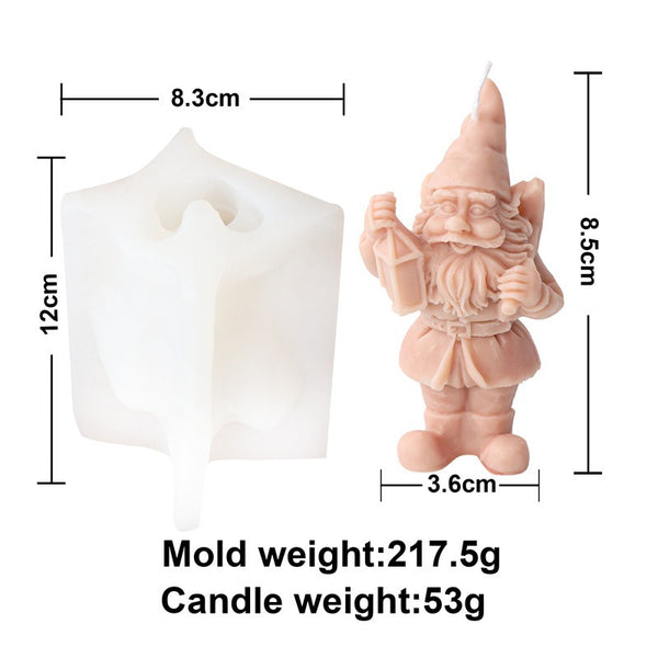 Dwarf Dwarves Silicone Mold Mould Candle Epoxy Resin Soap