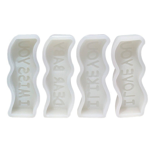 Miss Love Like You Dear Baby Silicone Mold Mould Candle Epoxy Resin Soap