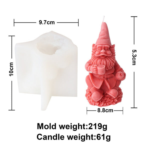 Dwarf Dwarves Silicone Mold Mould Candle Epoxy Resin Soap