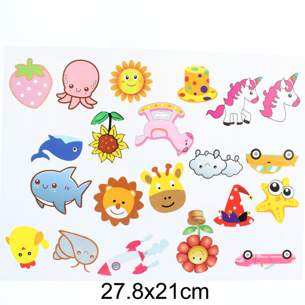 Cupcake Cake Toppers Decoration Birthday Boy Girl Bear Frog Lion Unicorn Animals