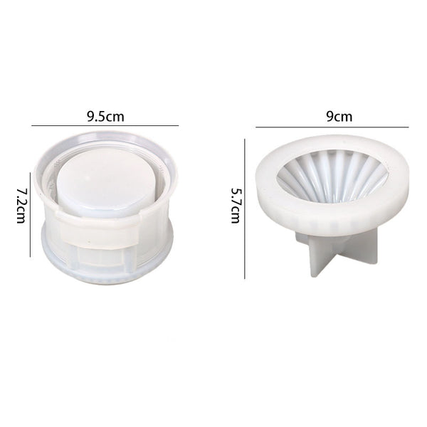 Chinese Temple Building Silicone Mold For Candle Epoxy Resin Soap Making