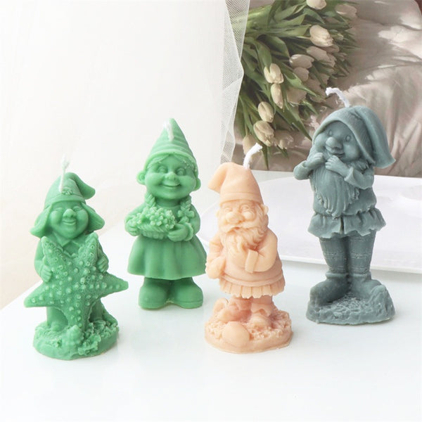 Dwarf Dwarves Silicone Mold Mould Candle Epoxy Resin Soap