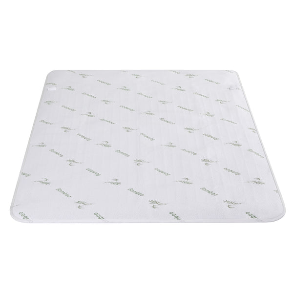 Giselle Fitted Electric Heated Blanket 9 Level LED Timer Bamboo Fabric Washable Double