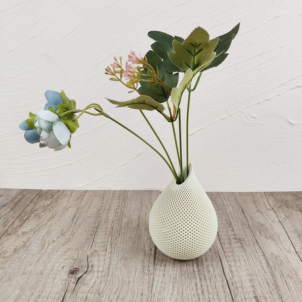 Textured Water Drop Vase Silicone Mold Mould Candle Epoxy Resin Soap