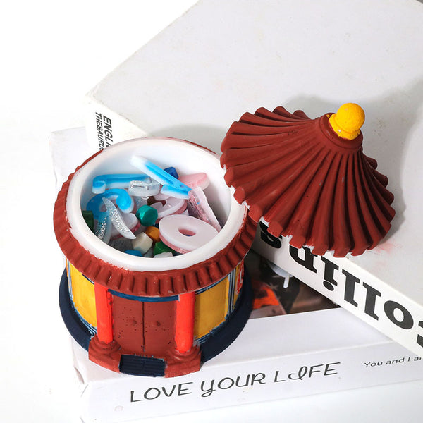 Chinese Temple Building Silicone Mold For Candle Epoxy Resin Soap Making