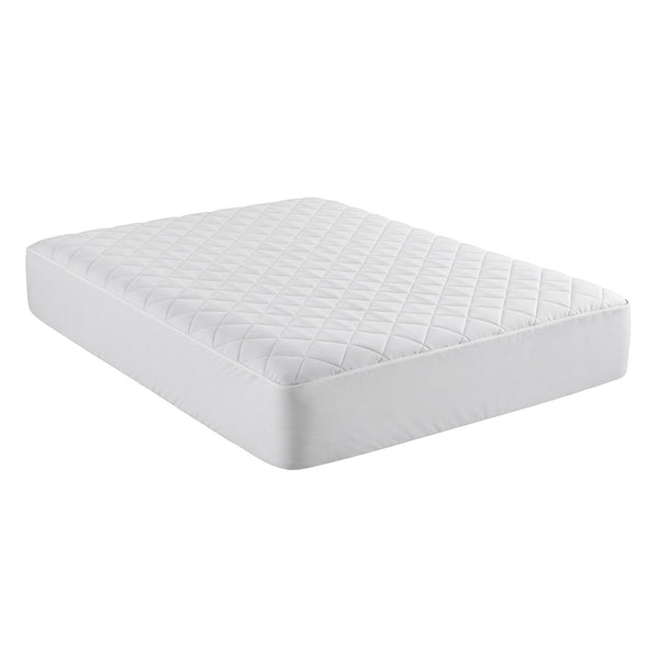 Giselle Waterproof Mattress Protector Cotton Quilted Fitted Cover 35cm Wall Queen