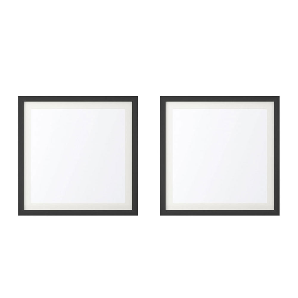 Artiss 2 Piece Photo Picture Collage Frame Set Black 16 x 16in