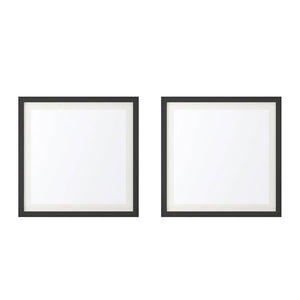 Artiss 2 Piece Photo Picture Collage Frame Set Black 16 x 16in
