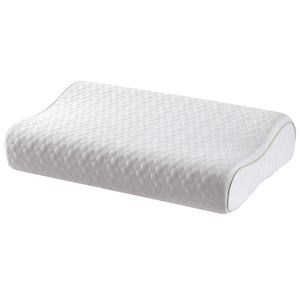Giselle Bedding Memory Foam Contour Neck Pillow Dual Height Side Back Sleeper