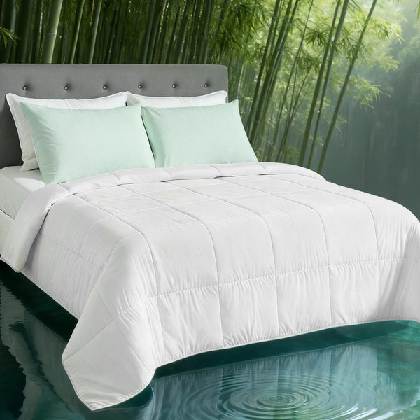 Giselle Bedding 200GSM Bamboo Microfibre Quilt Doona Duvet Super King