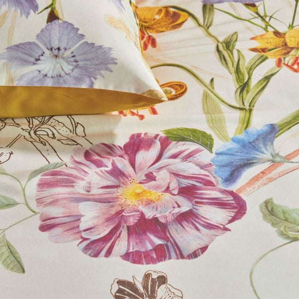 Bedding House Beau Floral Cotton Sateen Quilt Doona Duvet Cover King