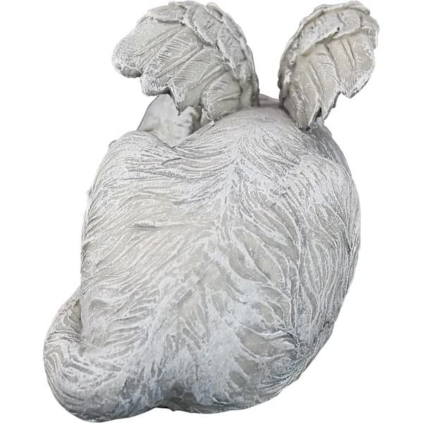 Angel Cat Pet Wings Memorial Statue Headstone Garden Ornament