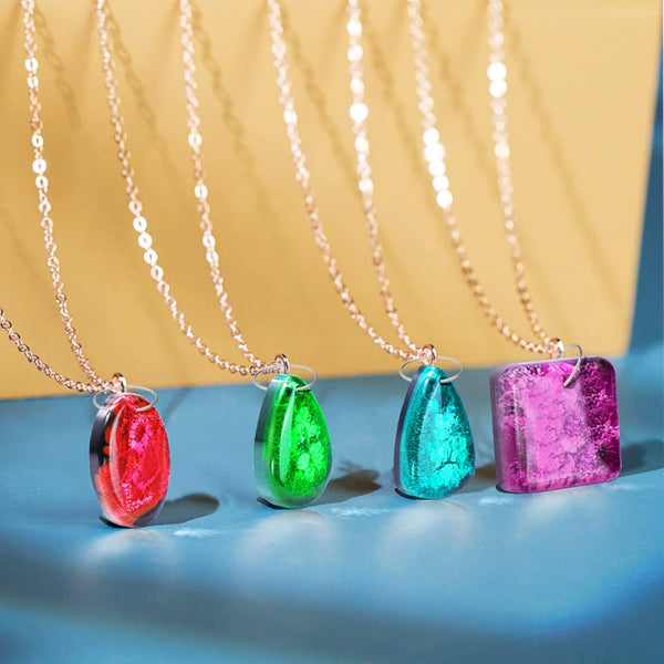 38 Shape Silicone Resin Epoxy Mold Jewellery Pendant Keychain Teardrop