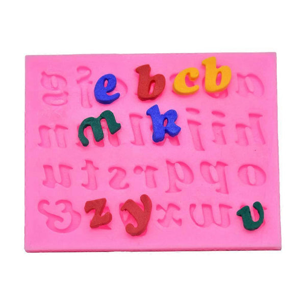 3 Pce Alphabet Letter Number Pendant Resin Mold For Epoxy Resin Jewellery Making